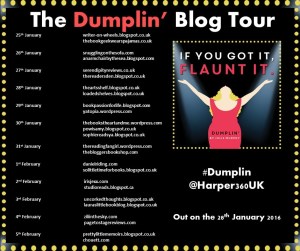 Dumplin Blog tour poster